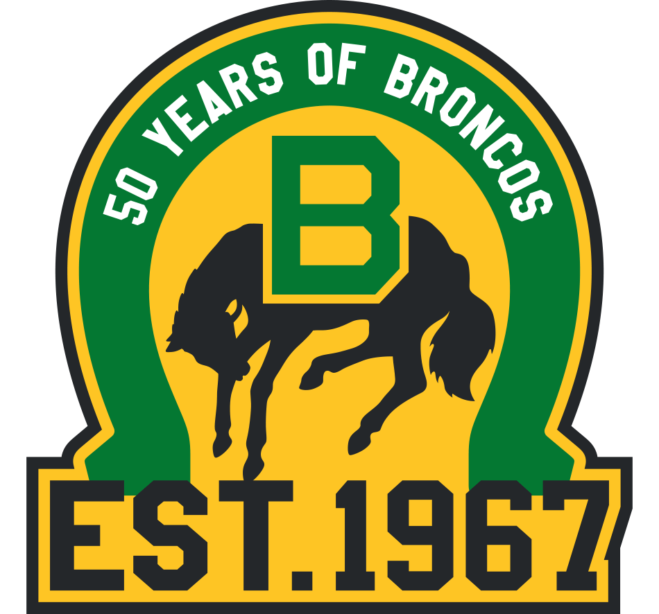 Swift Current Broncos 2017 Anniversary Logo v2 iron on transfers for T-shirts